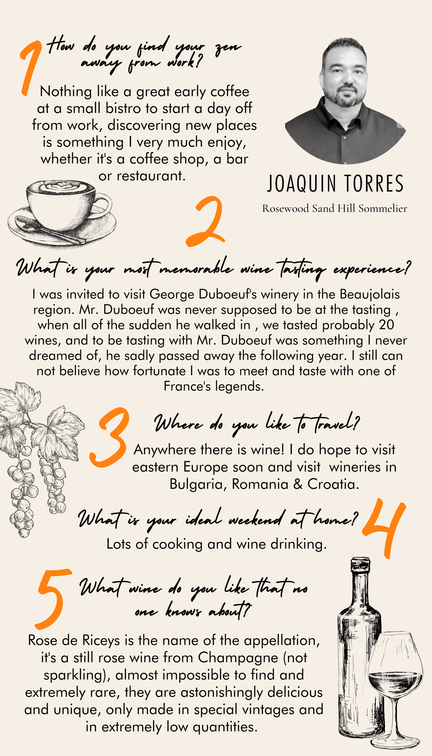 5 Questions with Joaquin Torres