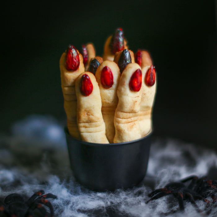 Scary Finger Cookies