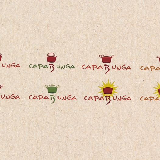 Image of capabunga logo's evolution