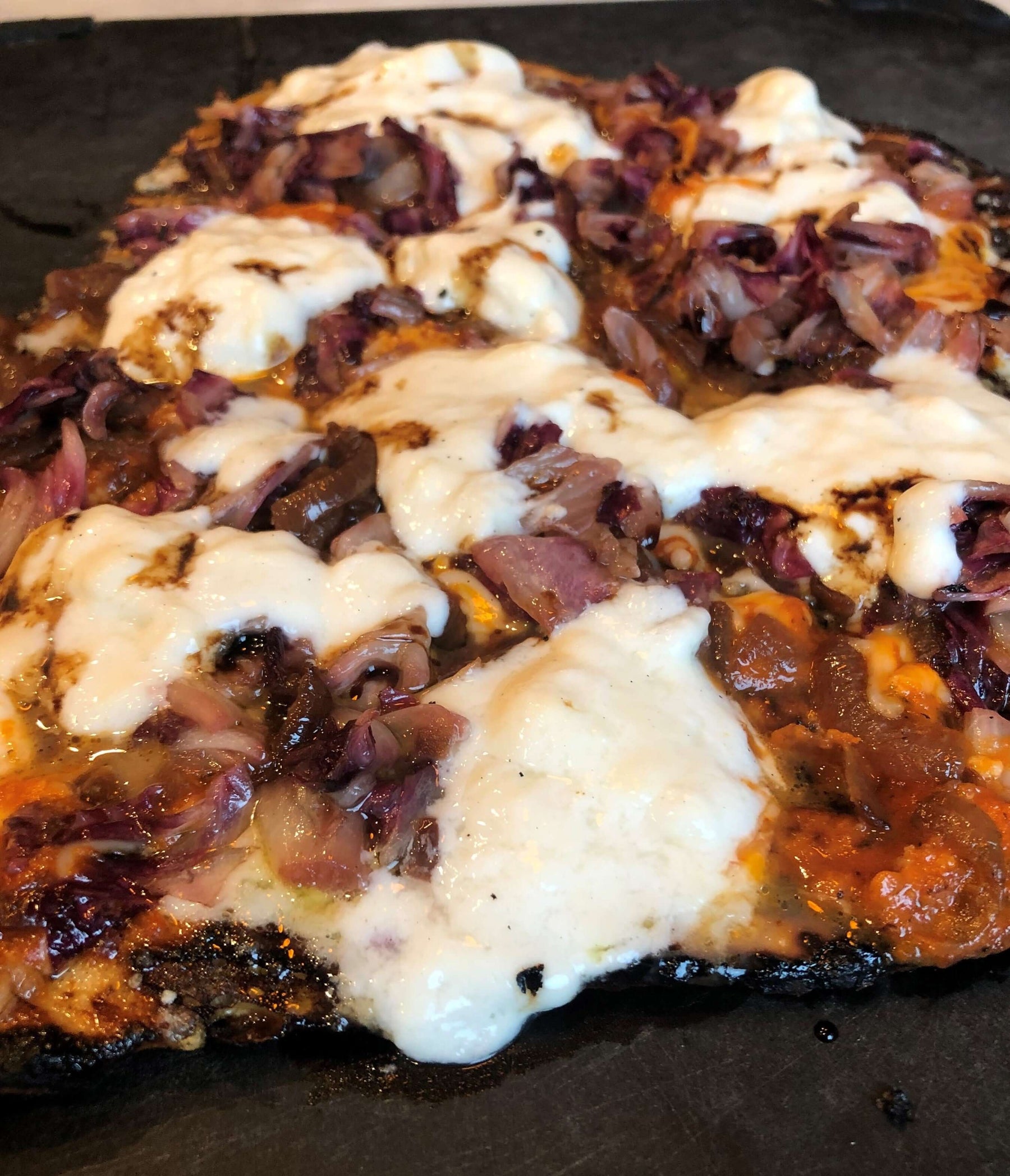 Grilled Pizza - You select the toppings