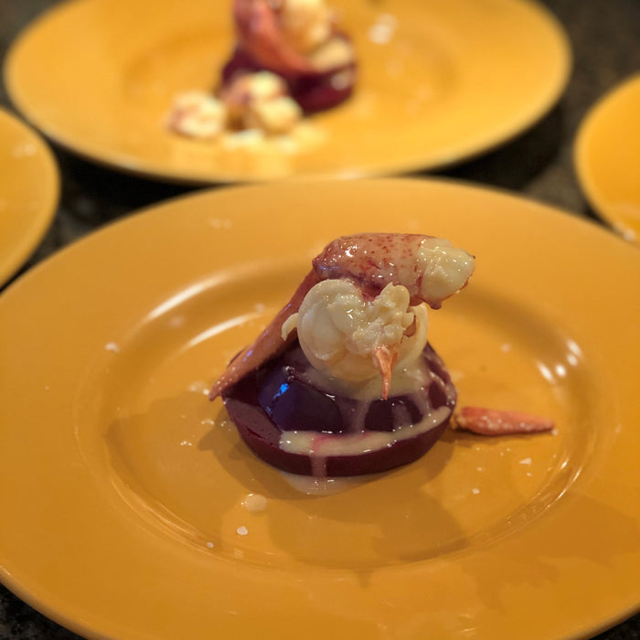 Butter Poached Lobster and Beet