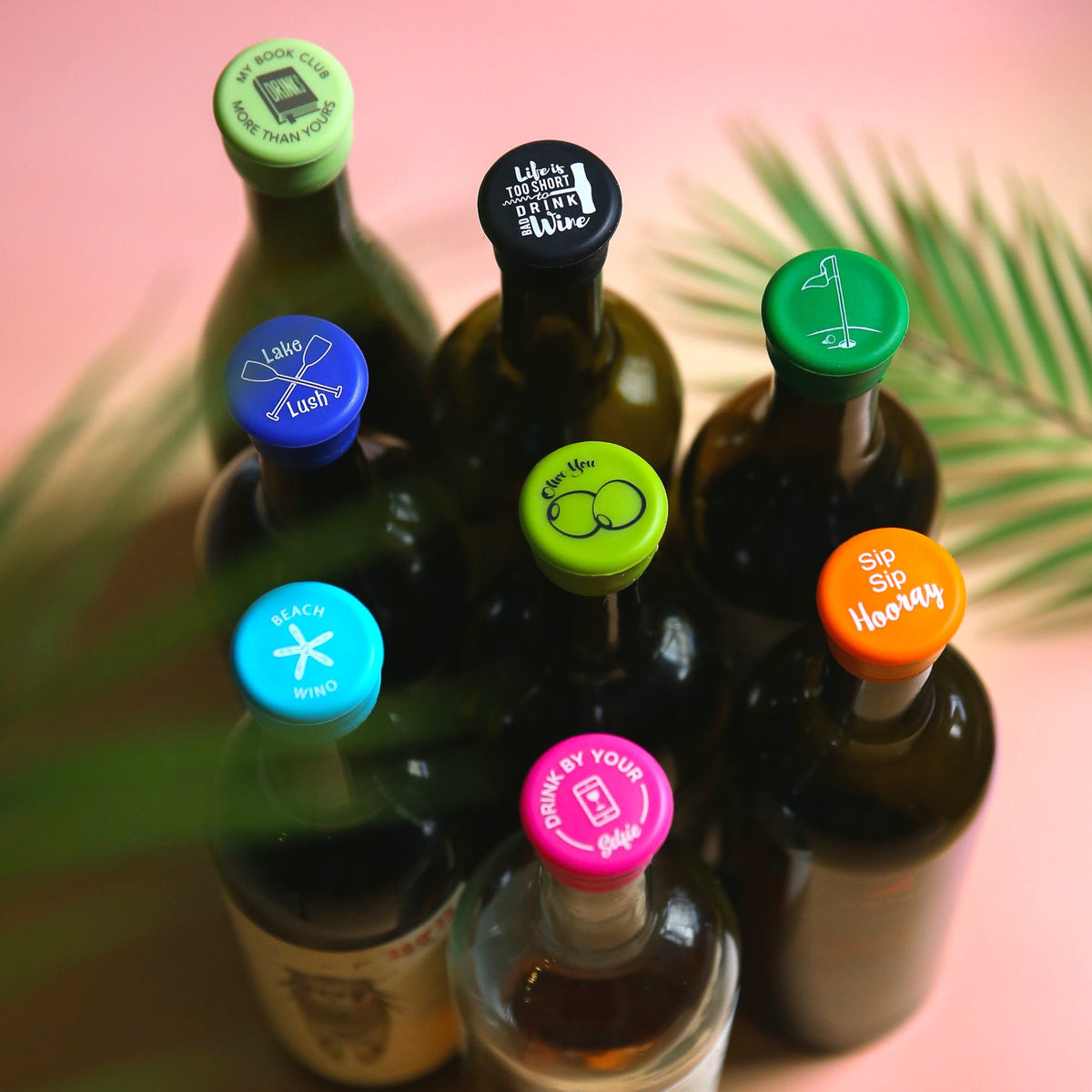 Reusable Silicone Wine Beer Top Bottle Caps