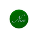 Holiday Wine Cap Designs featuring a green bottle cap with the word 'Nice' in white script.