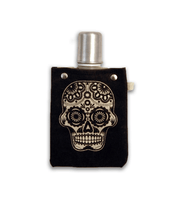 Sugar Skull 120ml Canvas Flask