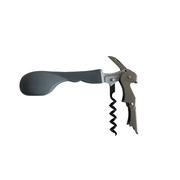 Silicone handled corkscrew by CapaBunga with a sleek design and corkscrew attachment.