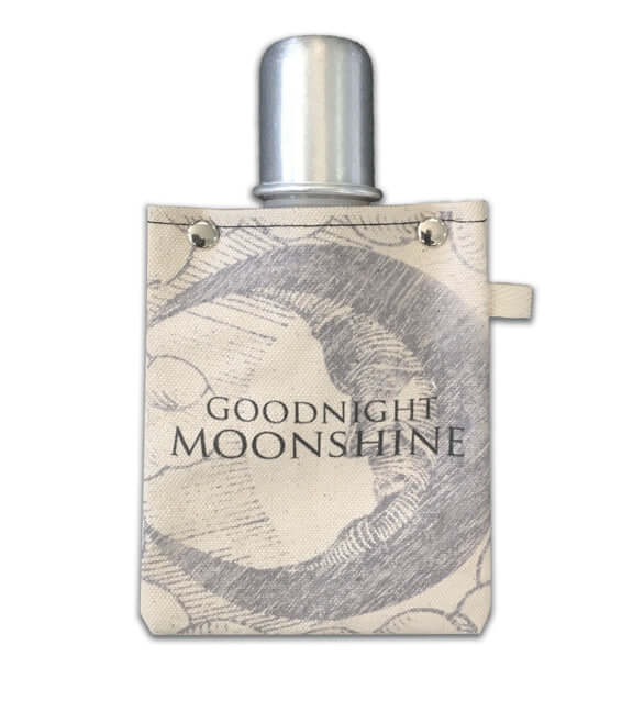 4oz Canvas Flask with metal shot glass