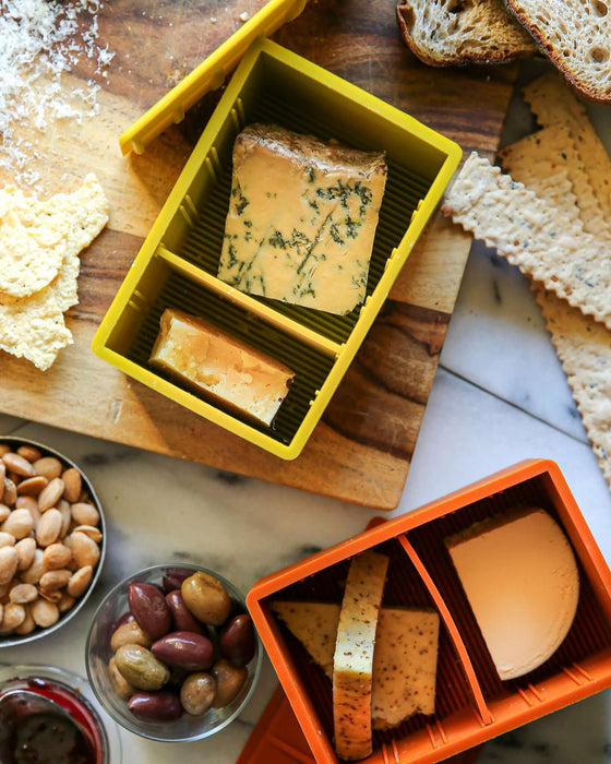 The Cheese Vault is a simple and reusable way to store your artisan cheese. 