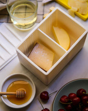 The Cheese Vault is a simple and reusable way to store your artisan cheese. 