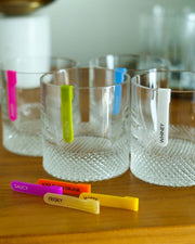 Glass identifier made of Silicone