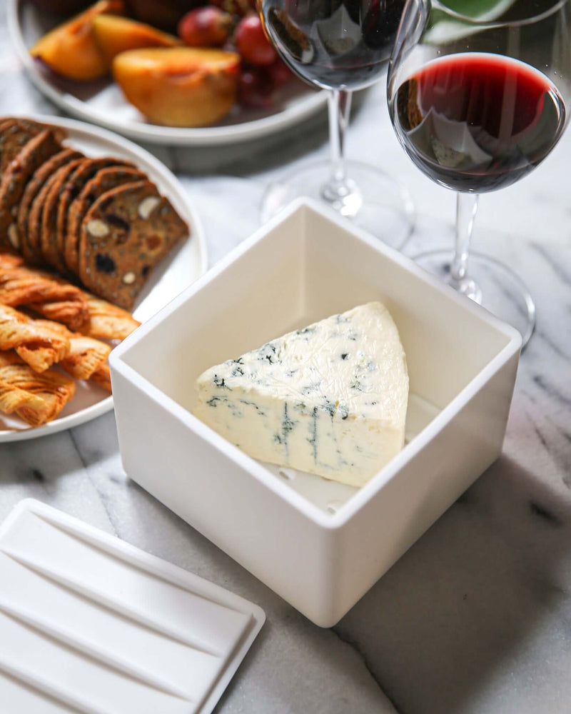  The Cheese Vault is a simple and reusable way to store your artisan cheese.