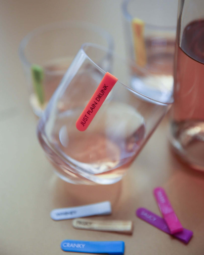 Glass identifier made of Silicone