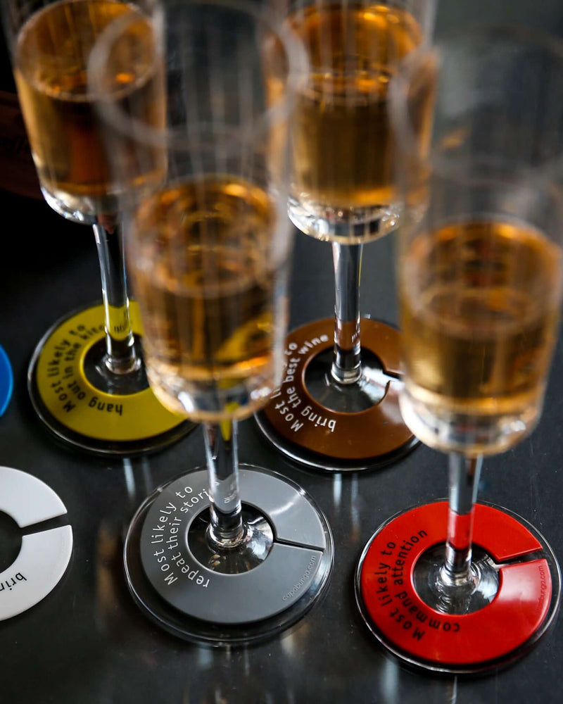 Glass identifier made of Silicone