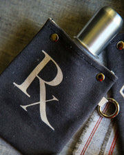 4oz Canvas Flask with metal shot glass
