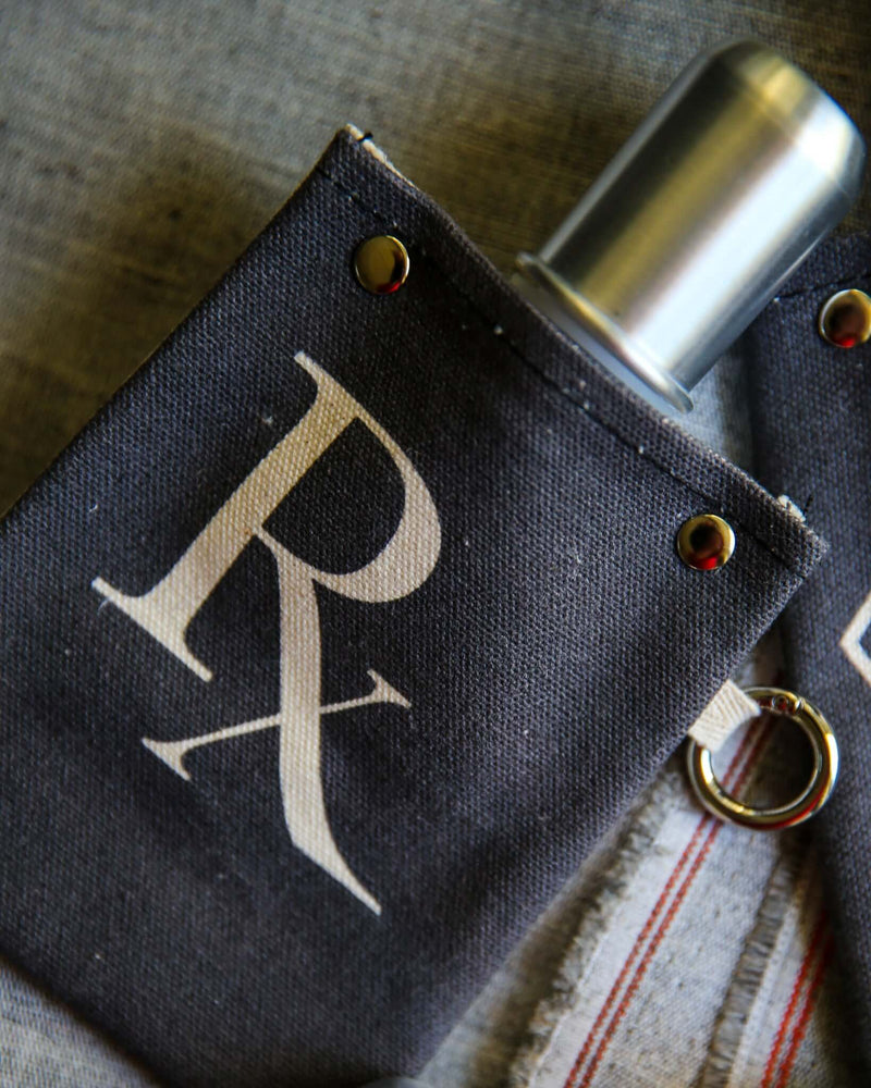 4oz Canvas Flask with metal shot glass
