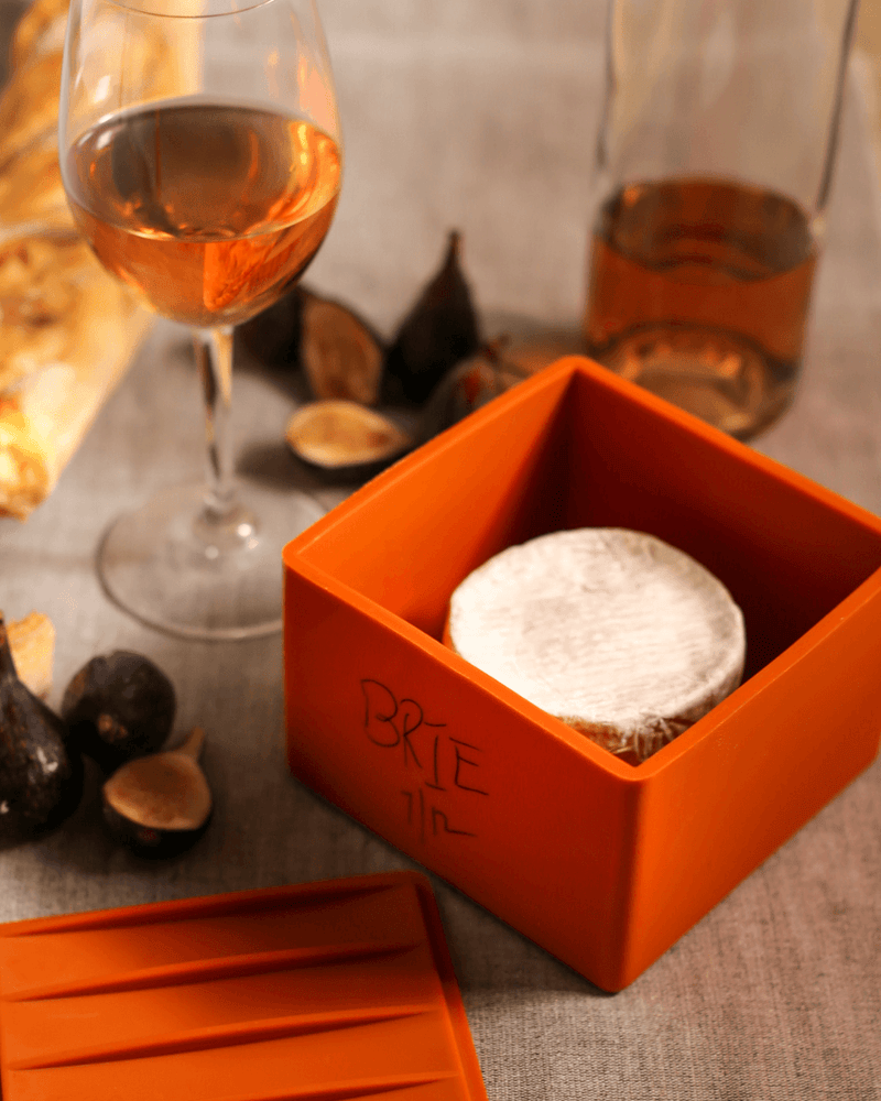  The Cheese Vault is a simple and reusable way to store your artisan cheese.