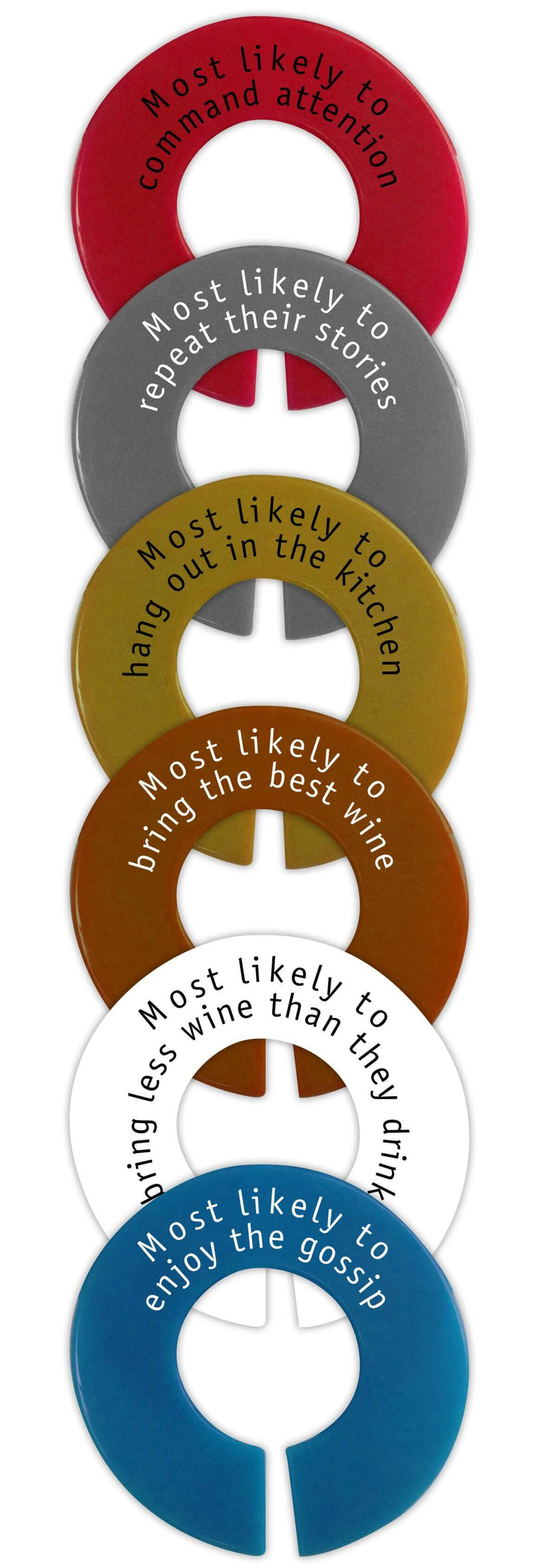 Glass identifier made of Silicone