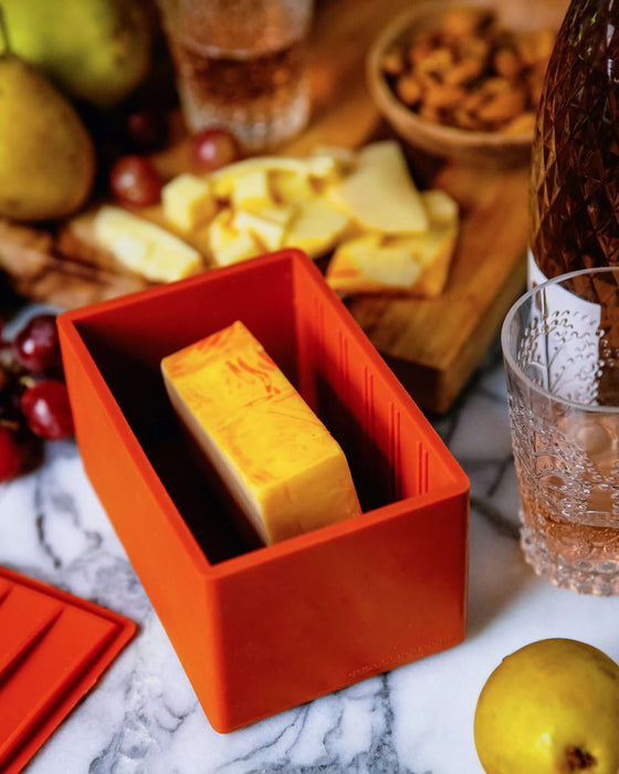 The Cheese Vault is a simple and reusable way to store your artisan cheese. 